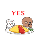 もぐらくんとミミズくんとネズミくん（個別スタンプ：3）