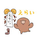 もぐらくんとミミズくんとネズミくん（個別スタンプ：11）
