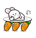 おはうさ再び【だじゃれ野菜】（個別スタンプ：39）
