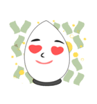 絵を描こう 玉子（個別スタンプ：21）