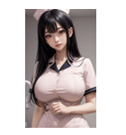 最強の看護師の写真（個別スタンプ：1）