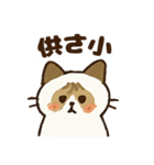 ふわふわラグドールだぜー！（個別スタンプ：11）