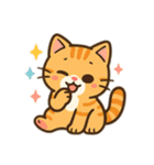 可愛い！猫まみれスタンプ（個別スタンプ：4）