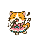 可愛い！猫まみれスタンプ（個別スタンプ：9）