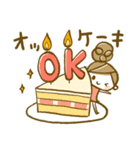 ちこちゃん＊だじゃれスタンプ 2（個別スタンプ：3）
