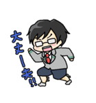 ヒーローもビィランもゆるかわ！（個別スタンプ：4）