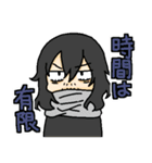 ヒーローもビィランもゆるかわ！（個別スタンプ：19）