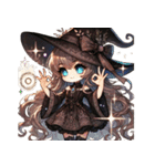 魔女っ娘の日常（個別スタンプ：2）