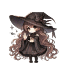 魔女っ娘の日常（個別スタンプ：3）
