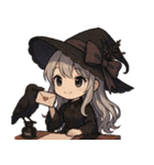 魔女っ娘の日常（個別スタンプ：17）