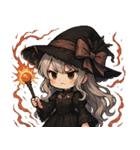 魔女っ娘の日常（個別スタンプ：19）