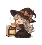 魔女っ娘の日常（個別スタンプ：23）