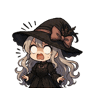 魔女っ娘の日常（個別スタンプ：25）