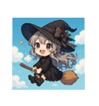 魔女っ娘の日常（個別スタンプ：38）