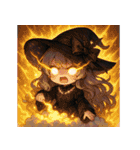 魔女っ娘の日常（個別スタンプ：39）