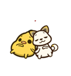 ひよこ豆 カップル。ver（個別スタンプ：18）