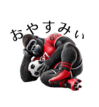 ゴリラ×サッカー！リアル3Dごりら第四弾！（個別スタンプ：39）