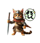 AIへの注文に失敗した  猫（個別スタンプ：8）