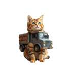 AIへの注文に失敗した  猫（個別スタンプ：24）