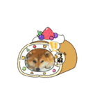 吠えない犬くま（個別スタンプ：4）