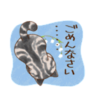 猫と花の穏やかスタンプ（個別スタンプ：14）