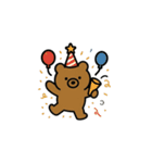 くまのたろーと仲間たち（個別スタンプ：36）