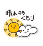 優しい天気と挨拶（個別スタンプ：22）