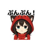 猫耳少女マリちゃん01（個別スタンプ：4）