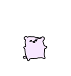 ぐにゃっともっちりネコちゃん（個別スタンプ：4）