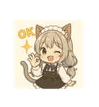 ネコミミメイドちびちゃんの日常（個別スタンプ：25）