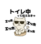 伝えなきゃ猫（エッホエッホ）（個別スタンプ：13）