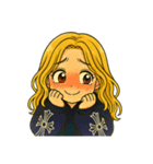 感情ダダ漏れアラレちゃん（個別スタンプ：8）