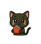 黒猫クロミの日常（個別スタンプ：38）