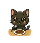 黒猫クロミの日常（個別スタンプ：39）