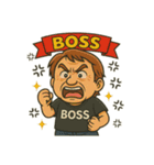 BOSSのクールな日常（個別スタンプ：12）