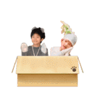 ShinyHawk Vol.18 犬と大根 Ver.（個別スタンプ：3）