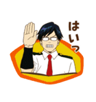 ヒロアカ☆雄英高校の日常スタンプ（個別スタンプ：3）