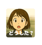 いつでも使えるマリっぺのスタンプ2（個別スタンプ：5）