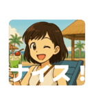 いつでも使えるマリっぺのスタンプ2（個別スタンプ：15）