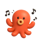 3D TAKOさん（個別スタンプ：4）