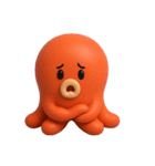 3D TAKOさん（個別スタンプ：16）