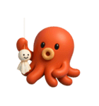 3D TAKOさん（個別スタンプ：30）