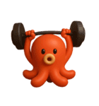 3D TAKOさん（個別スタンプ：34）