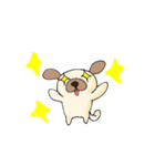 適当挨拶犬（個別スタンプ：9）