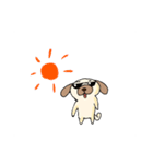 適当挨拶犬（個別スタンプ：19）