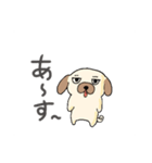 適当挨拶犬（個別スタンプ：23）