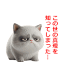気まぐれアニマル表情集（個別スタンプ：3）