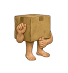 ダンボールだっ！（個別スタンプ：16）