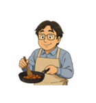 お父さんの楽しい休日（個別スタンプ：7）