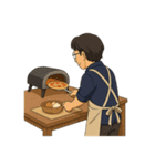 お父さんの楽しい休日（個別スタンプ：10）